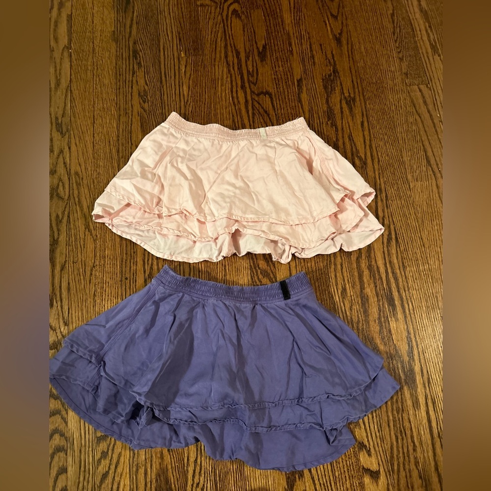 Two Ivivva size 8 skirts